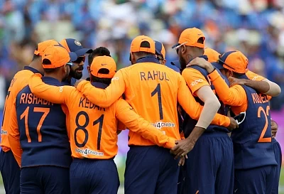 Birmingham: Indian cricket team ahead of the 38th match of World Cup 2019, at Edgbaston stadium in Birmingham, England, on June 30, 2019. (Photo: Surjeet Yadav/IANS)