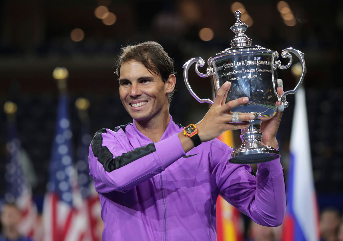 Rafael Nadal has edged Daniil Medvedev 7-5, 6-3, 5-7, 4-6, 6-4 to win his fourth U.S. Open title.