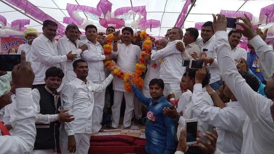 Alpesh Thakor defected from the Congress and joined the BJP in Gujarat