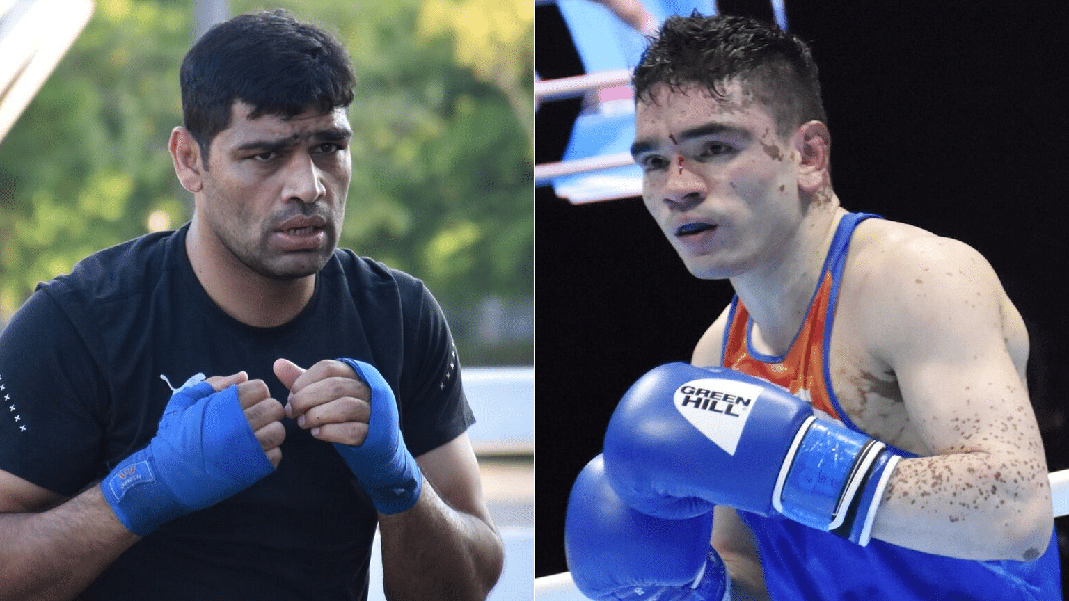 Indian boxers Duryodhan Singh Negi (69kg) and Satish Kumar (+91kg) will be in action at the World Men’s Boxing Championships on Monday.