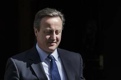 LONDON, June 15, 2016 (Xinhua) -- British Prime Minister David Cameron leaves 10 Downing Street for Prime Minister
