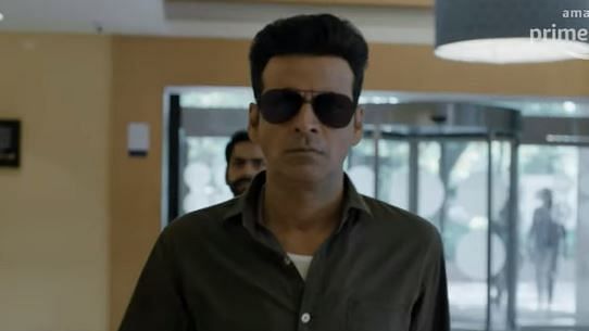 Manoj Bajpayee in <i>The Family Man</i> teaser