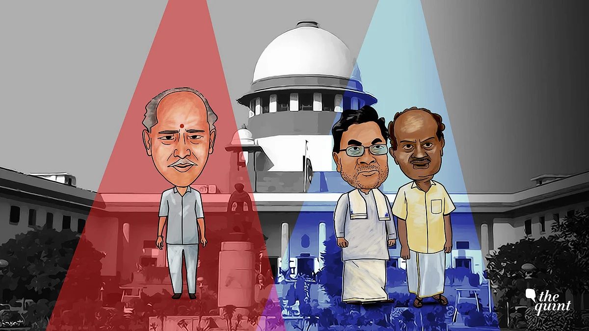The case should see the BJP and Congress-JD(S) go head to head yet again with the Karnataka government and the leaders of the opposition parties being involved in the case.