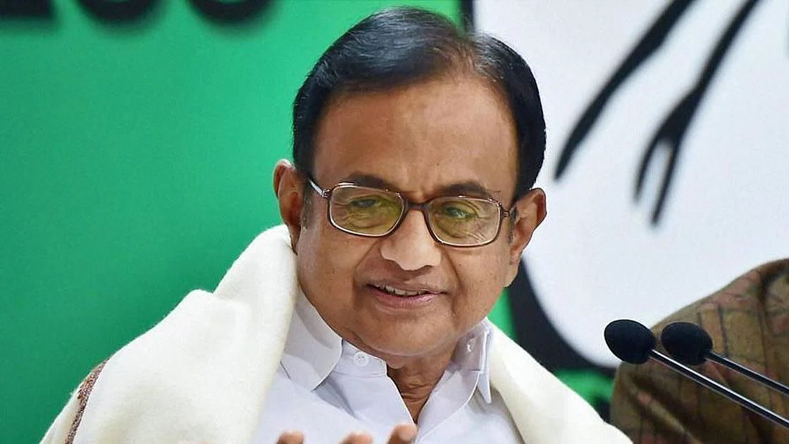Former finance minister P Chidambaram