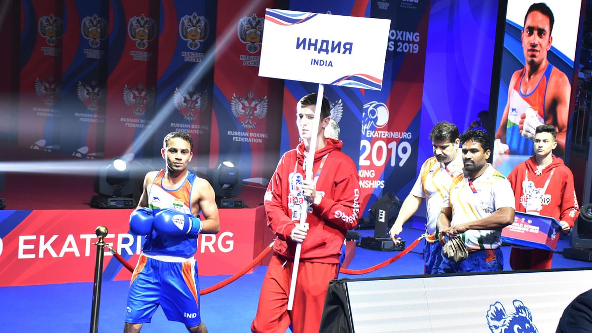 Amit Panghal became the first Indian male boxer to claim a silver medal at the World Championships