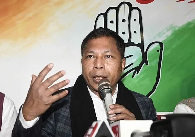 Mukul Sangma. (Photo: IANS)