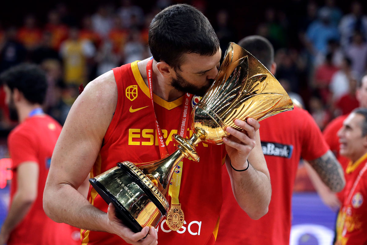 Spain won their second FIBA basketball World Cup title after defeating Argentina 95-75 in the gold medal game.