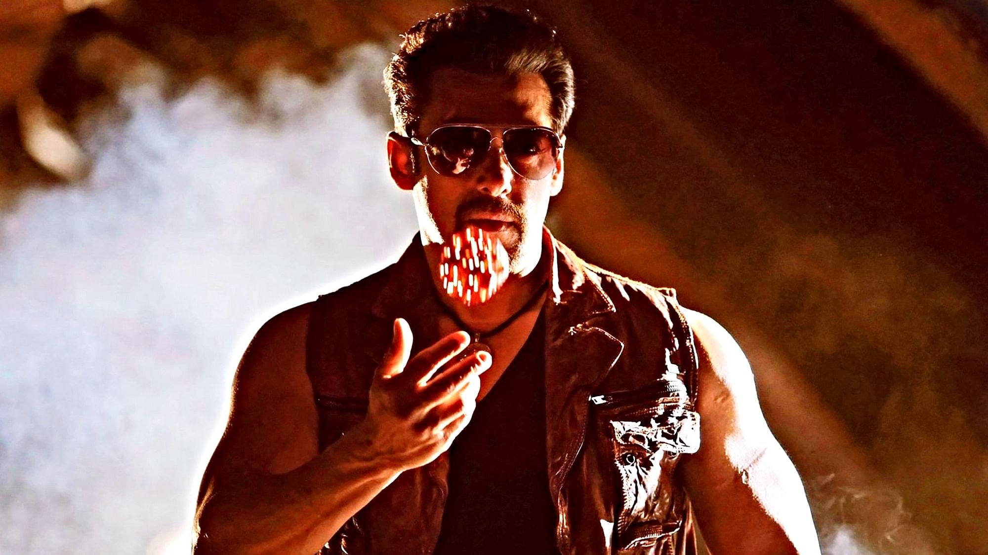 Salman Khan in a still from <i>Kick</i>.