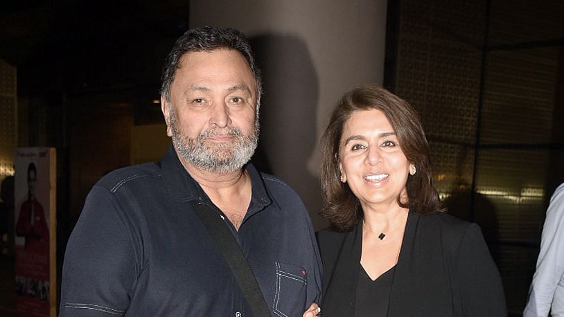 Rishi and Neetu Kapoor arrive back in India after almost a year.
