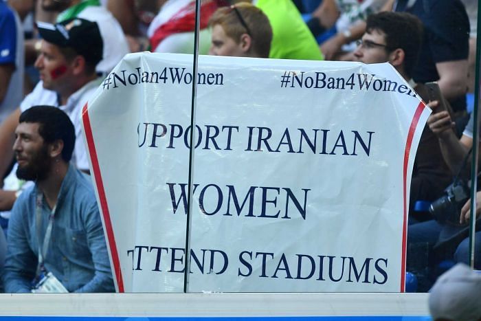 FIFA last month ordered Iran to allow women access to stadiums without restrictions and in large numbers.