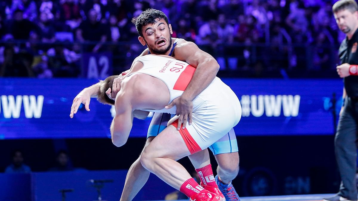 India’s Rahul Aware will fight for the bronze medal in the 61 kg non-Olympic category.