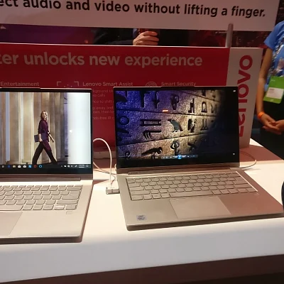 Chinese technology major Lenovo on Friday unveiled an array of new laptops and smart homes, augmented reality (AR) and mobile devices at the annual tech industry
