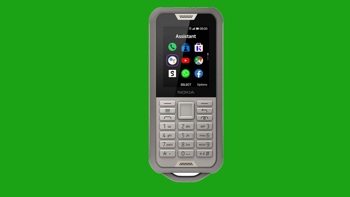 The latest smart feature phones from Nokia runs on KaiOS which was first seen with the JioPhone from Reliance.