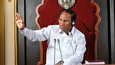Hyderabad: Former Andhra Pradesh Assembly Speaker Kodela Siva Prasada Rao who committed suicide at his residence, in Hyderabad on Sep 16, 2019. He was 72. The senior Telugu Desam Party (TDP) leader was found lying unconscious at his posh Banjara Hills residence at around 11 a.m. by family members. (File Photo: IANS)