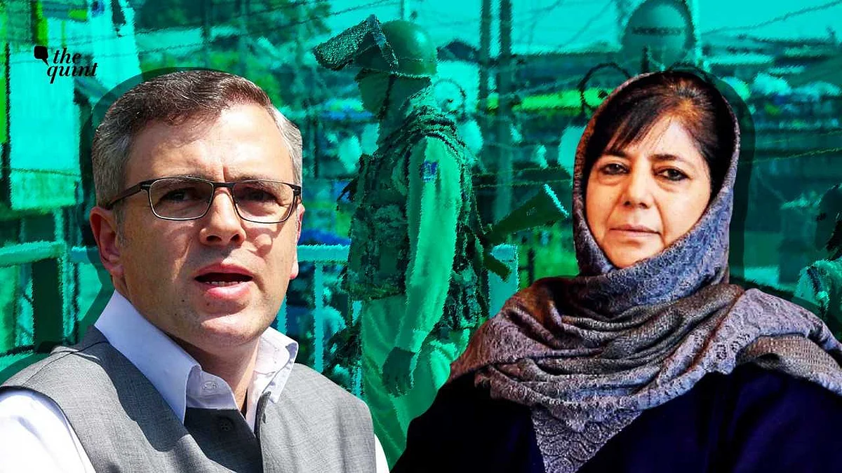 Omar Abdullah and Mehbooba Mufti are among the J&K leaders who have been arrested. Image used for representational purposes.