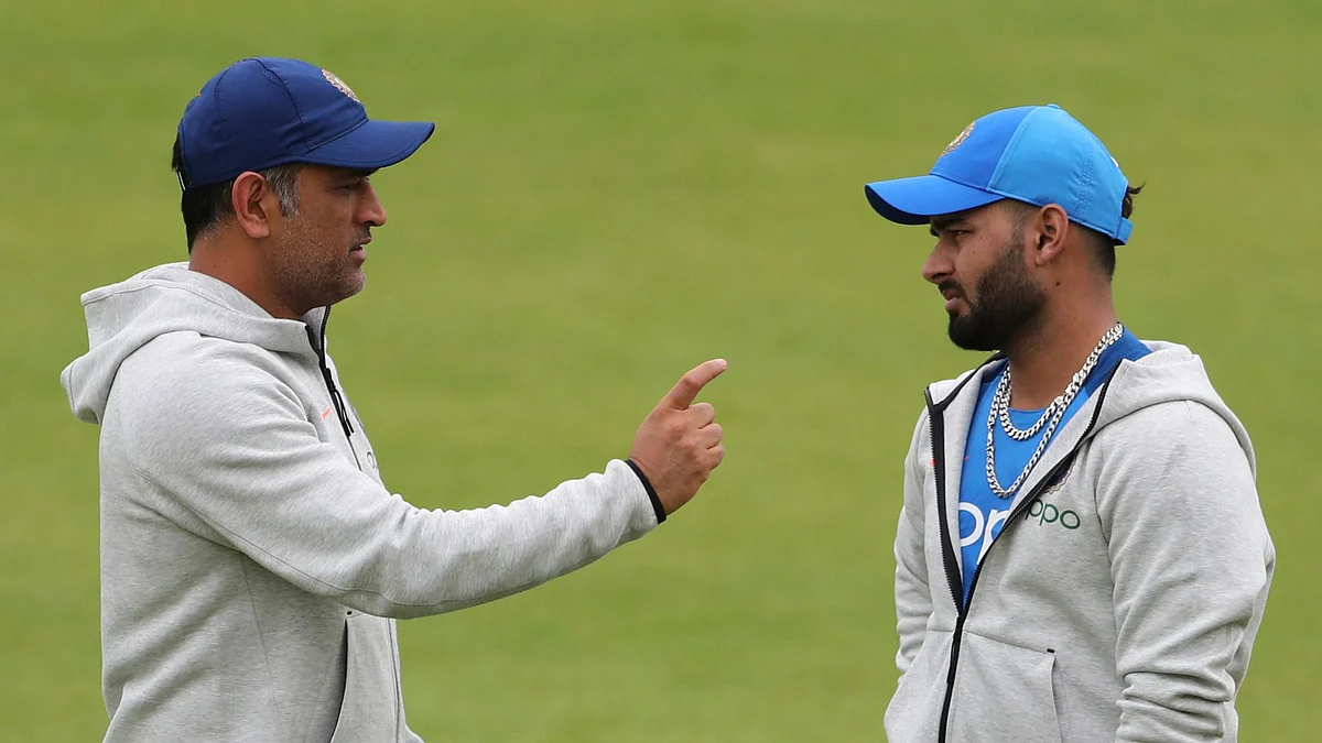 Rishabh Pant is constantly under the scanner with many comparing him to MS Dhoni, despite him being at the start of his career and MS Dhoni, at the end.