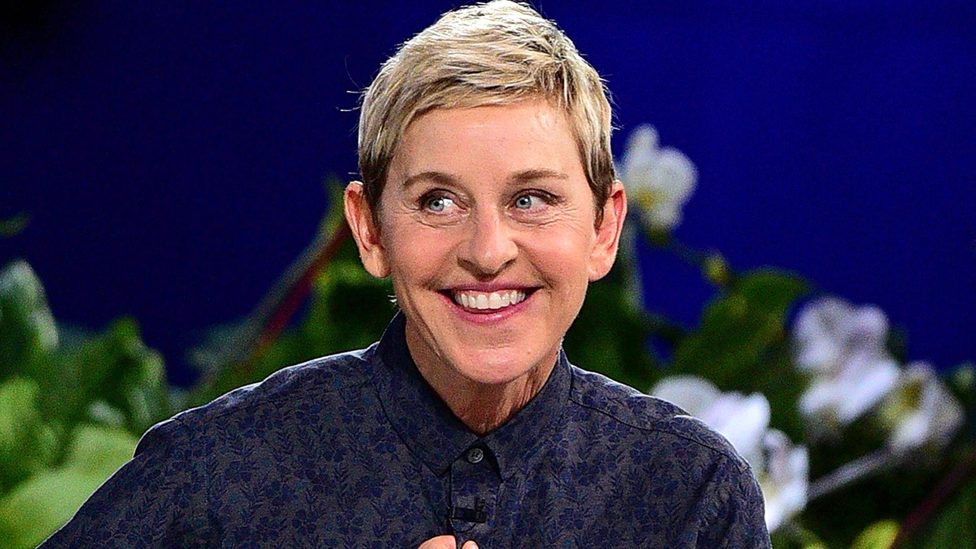 Talk show host Ellen DeGeneres.&nbsp;