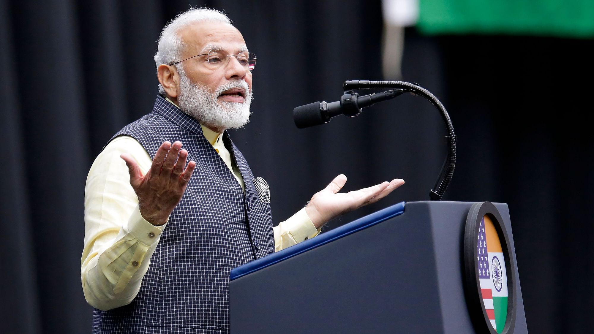 Prime Minister Modi hit out at Pakistan for its support to terrorism and said India’s decision to nullify Article 370 has caused trouble to those who cannot handle their country.