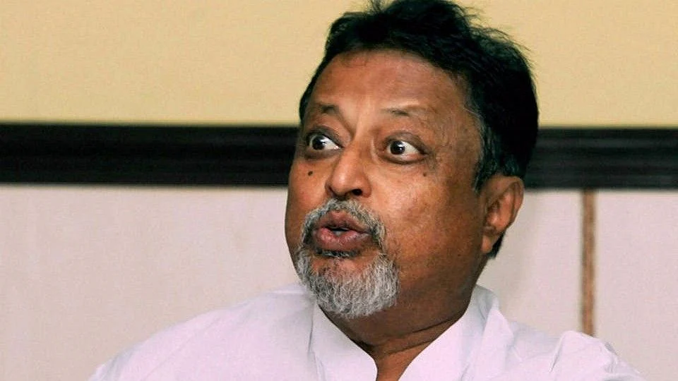 BJP leader Mukul Roy. 