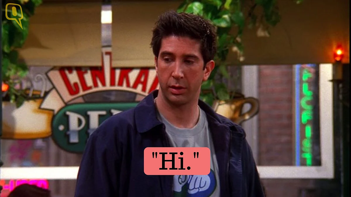 Ross Geller is played by David Schwimmer.