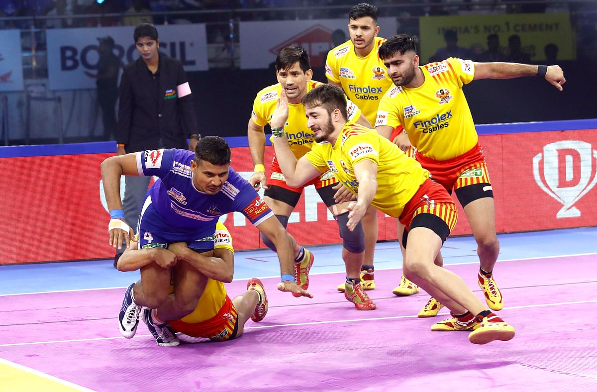 A nail-biting finish saw Fortunegiants level the points with a tackle on Vikas Kandola with one second left.