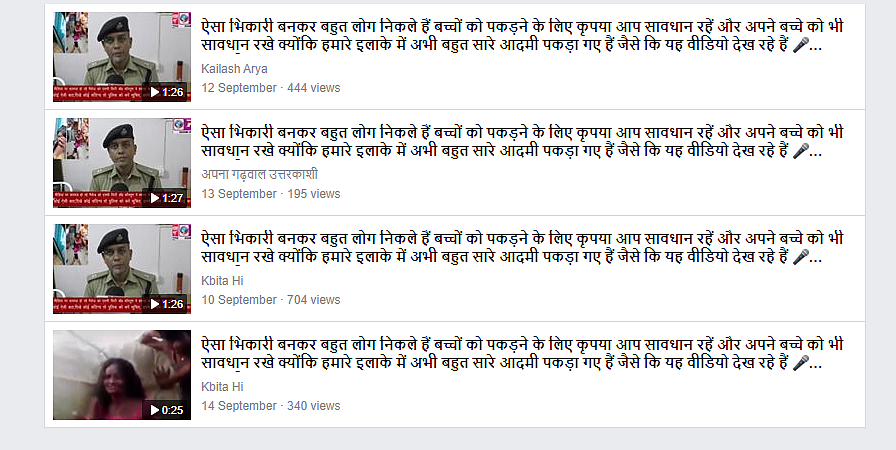 Screenshot of the viral post.