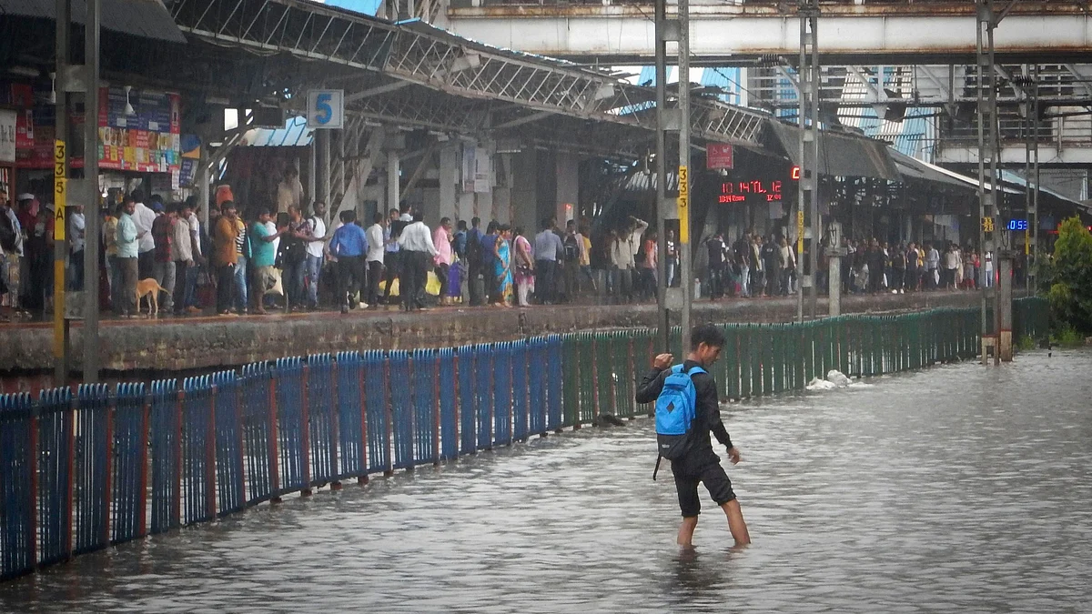 For the fourth time this monsoon, Mumbai was brought to a near standstill by heavy rain on Wednesday with the city’s suburbs receiving an average of 206.6 mm of rain in just six hours. 