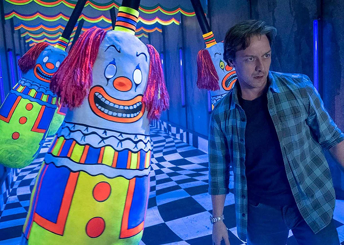 James McAvoy plays novelist Bill Denbrough in 'It Chapter Two'.