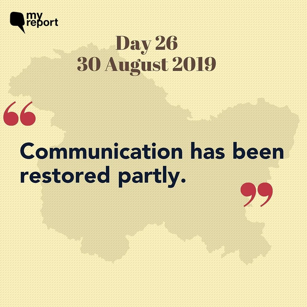 Dear Diary, It Has Been a Month Since Article 370 Was Abrogated