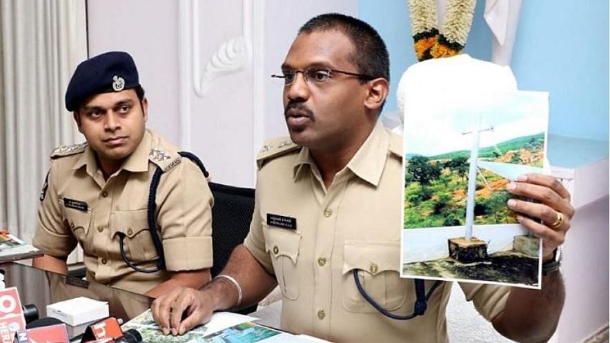 Three have been arrested for spreading misinformation about a church being built in Tirumala.