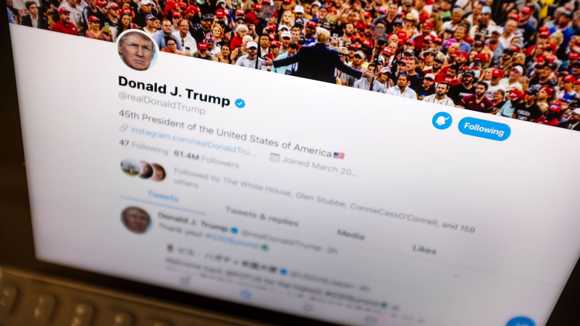 US President Donald Trump has gotten more active on Twitter lately.