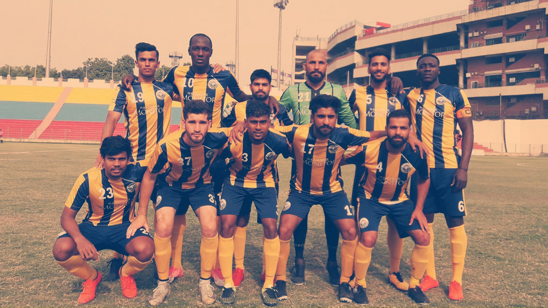 Players of Real Kashmir FC