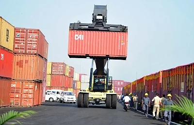 Container Terminus of Container Corporation of India. (File Photo: IANS)