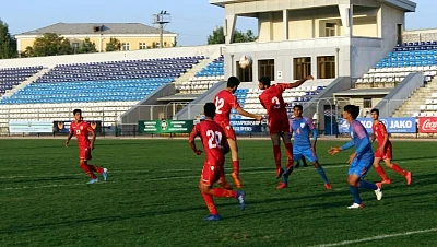 Tashkent: players in action during the AFC U-16 Championship Qualifiers match between Bahrain and India at Transport Institute Stadium in Tashkent, Uzbekistan on Sep 20, 2019. (Photo: IANS)