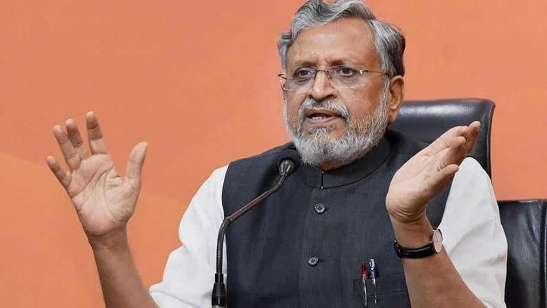 File image of Deputy Chief Minister and Finance Minister of Bihar Sushil Kumar Modi.