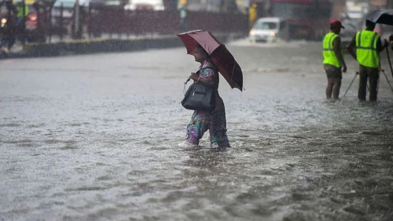 Heavy rains in Karnataka also led to water logging.