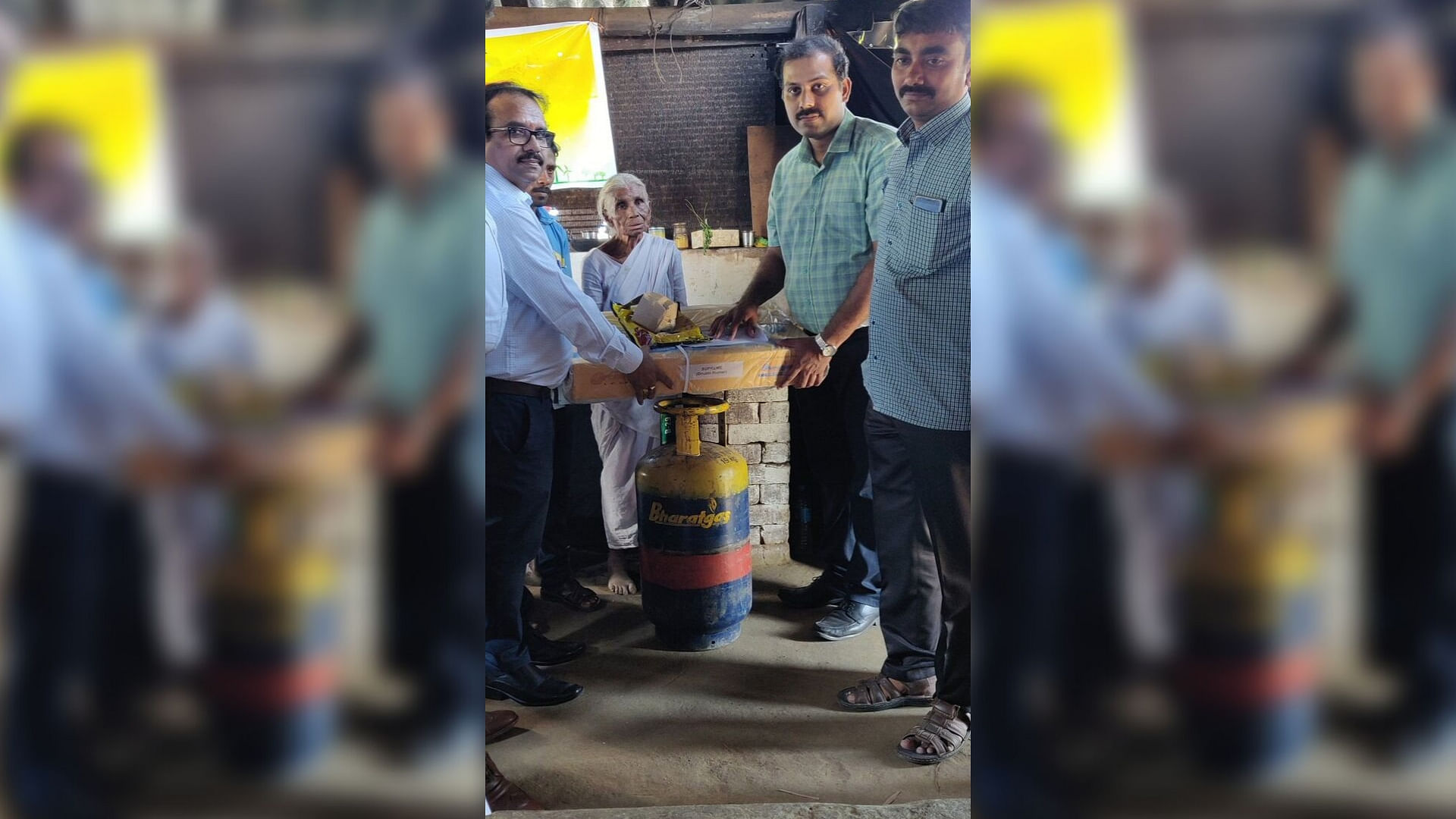 At the intervention of Petroleum Minister Dharmendra Pradhan, Bharat Gas provided K Kamalathal a cooking gas connection.