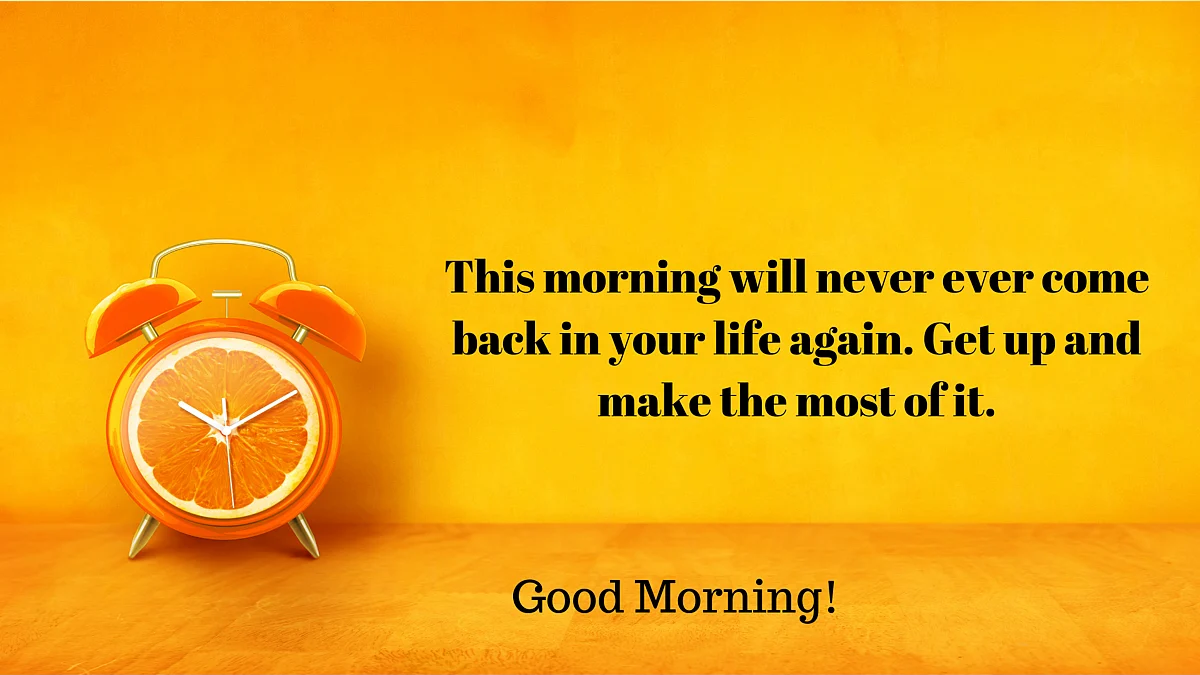 Good Morning!