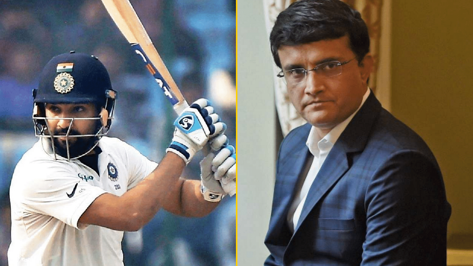 Sourav Ganguly feels Rohit Sharma deserves an opportunity in the longest format of the game.