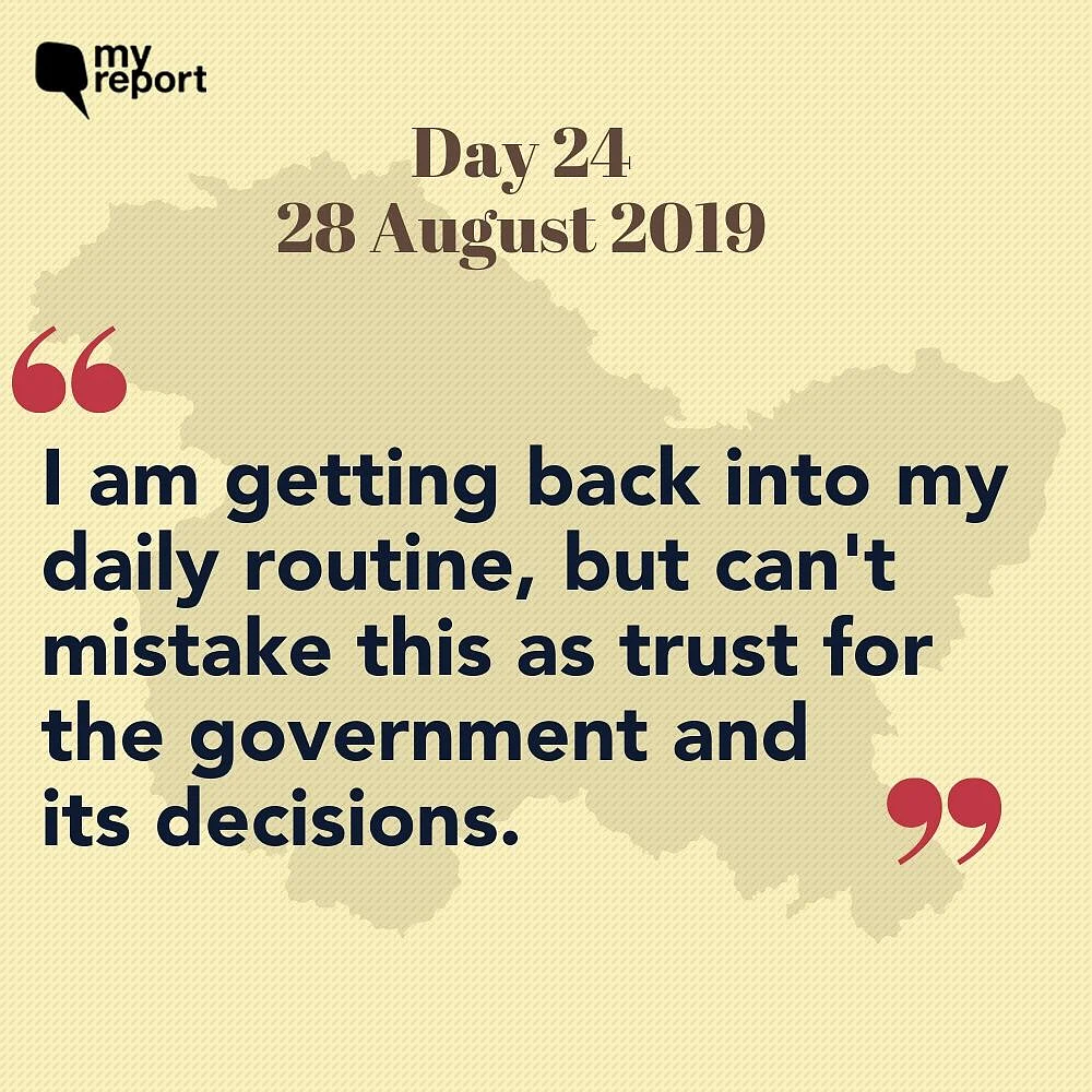 Dear Diary, It Has Been a Month Since Article 370 Was Abrogated