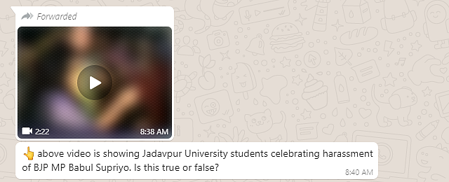 Did JU Students Really Celebrate Babul Supriyo’s ‘Harassment’?