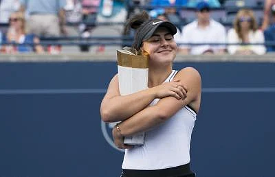 Bianca Andreescu. (Xinhua/Zou Zheng/IANS)