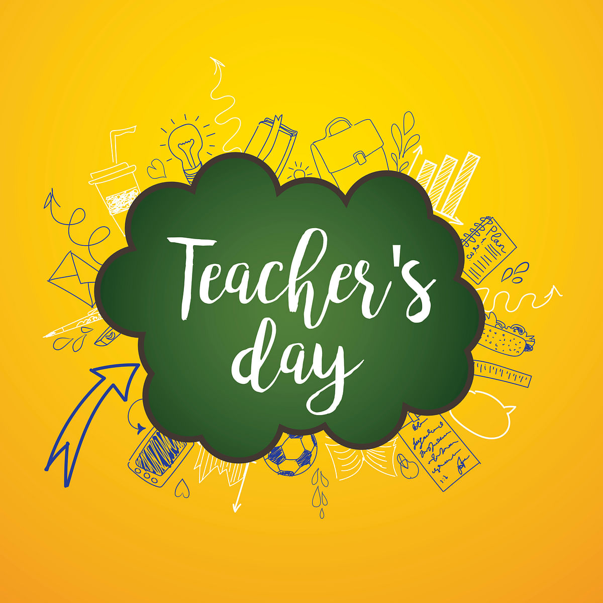In India, Teachers' Day is celebrated every year on 5 September.