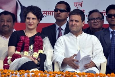 Rahul Gandhi and Priyanka Gandhi Vadra. (File Photo: IANS)
