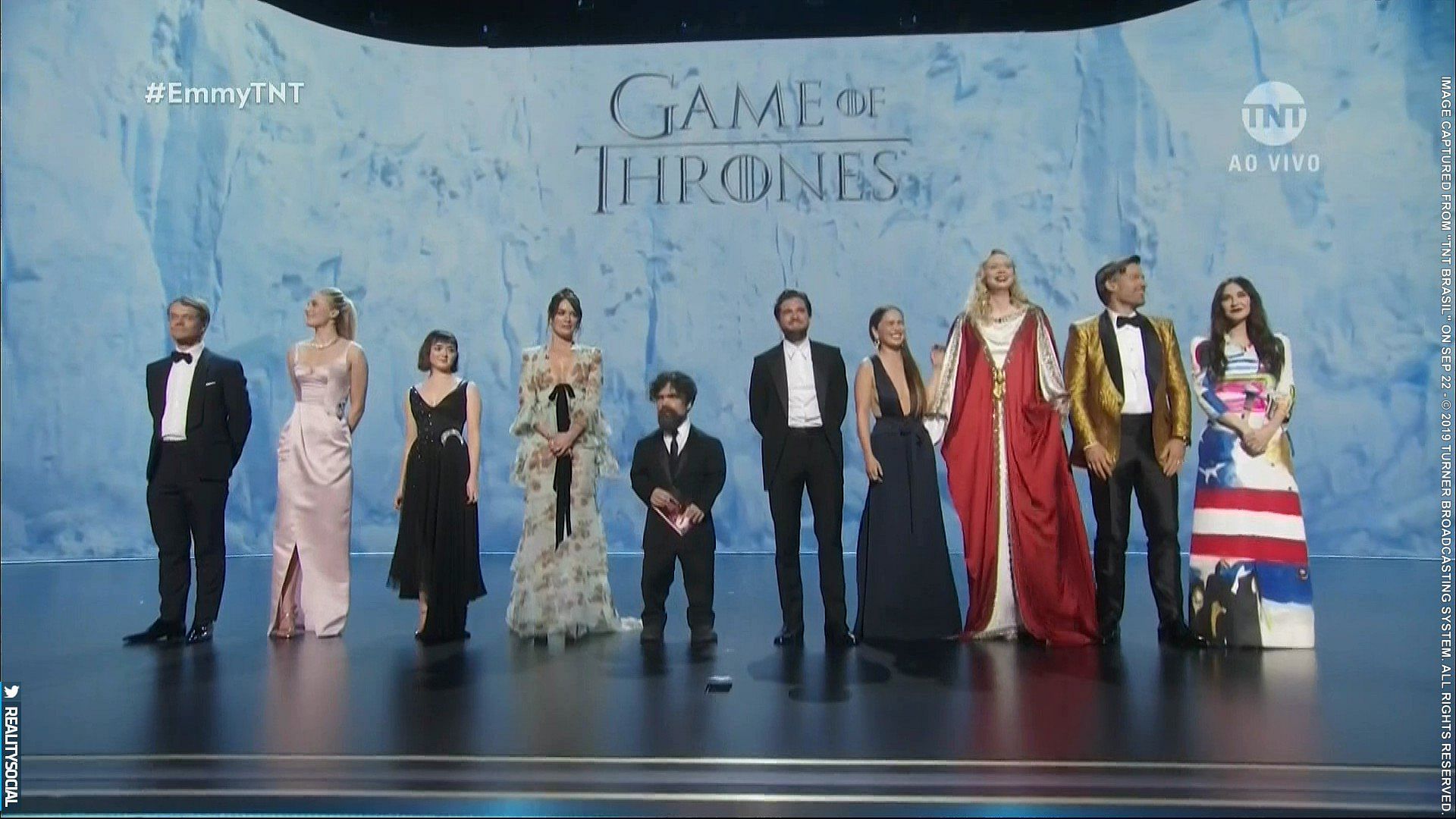 <i>Game of Thrones </i>cast at the 71st Primetime Emmy Awards.