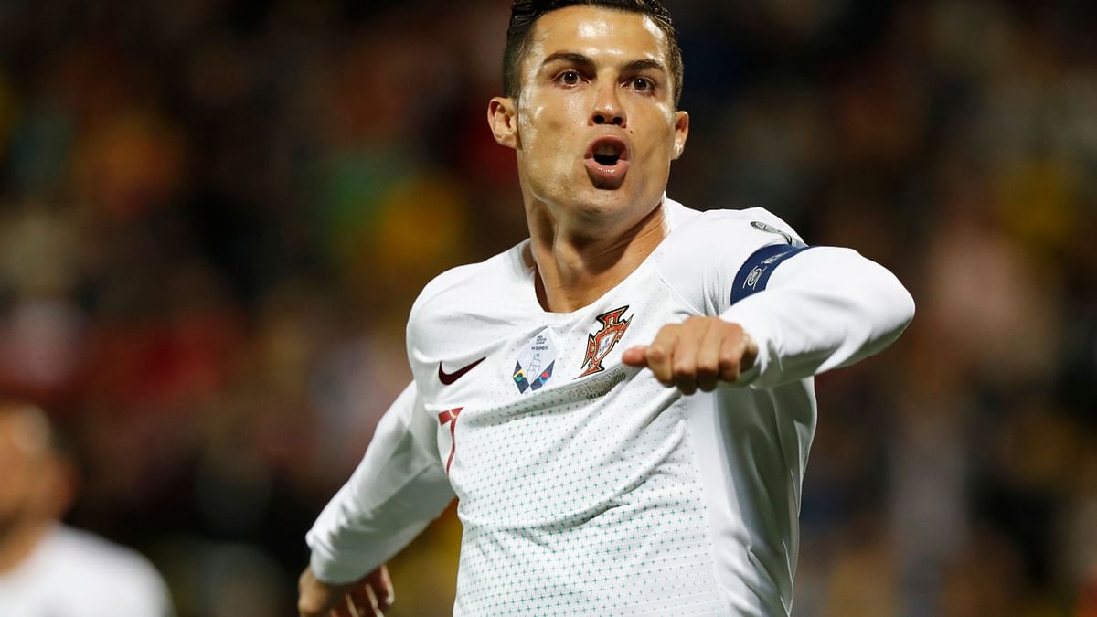 England made it four wins out of four in Group A with a 5-3 win over Kosovo, Ronaldo netted four goals vs Lithuania.