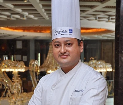 Radisson Blu MBD Hotel, Noida Executive Chef Ritesh Negi.