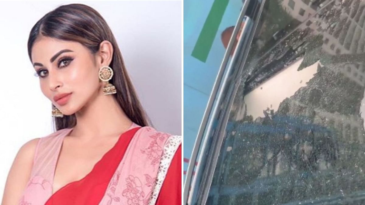 Rock Falls on Mouni Roy’s Car, Actor Pulls up Mumbai Metro