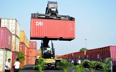 Container Terminus of Container Corporation of India. (File Photo: IANS)