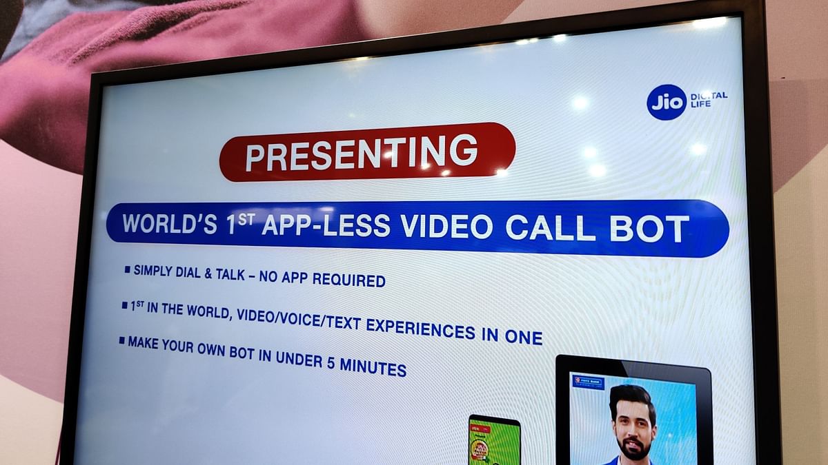 Jio is calling it the world’s first app-less video call bot & it will work via normal phone dial on mobile devices. 